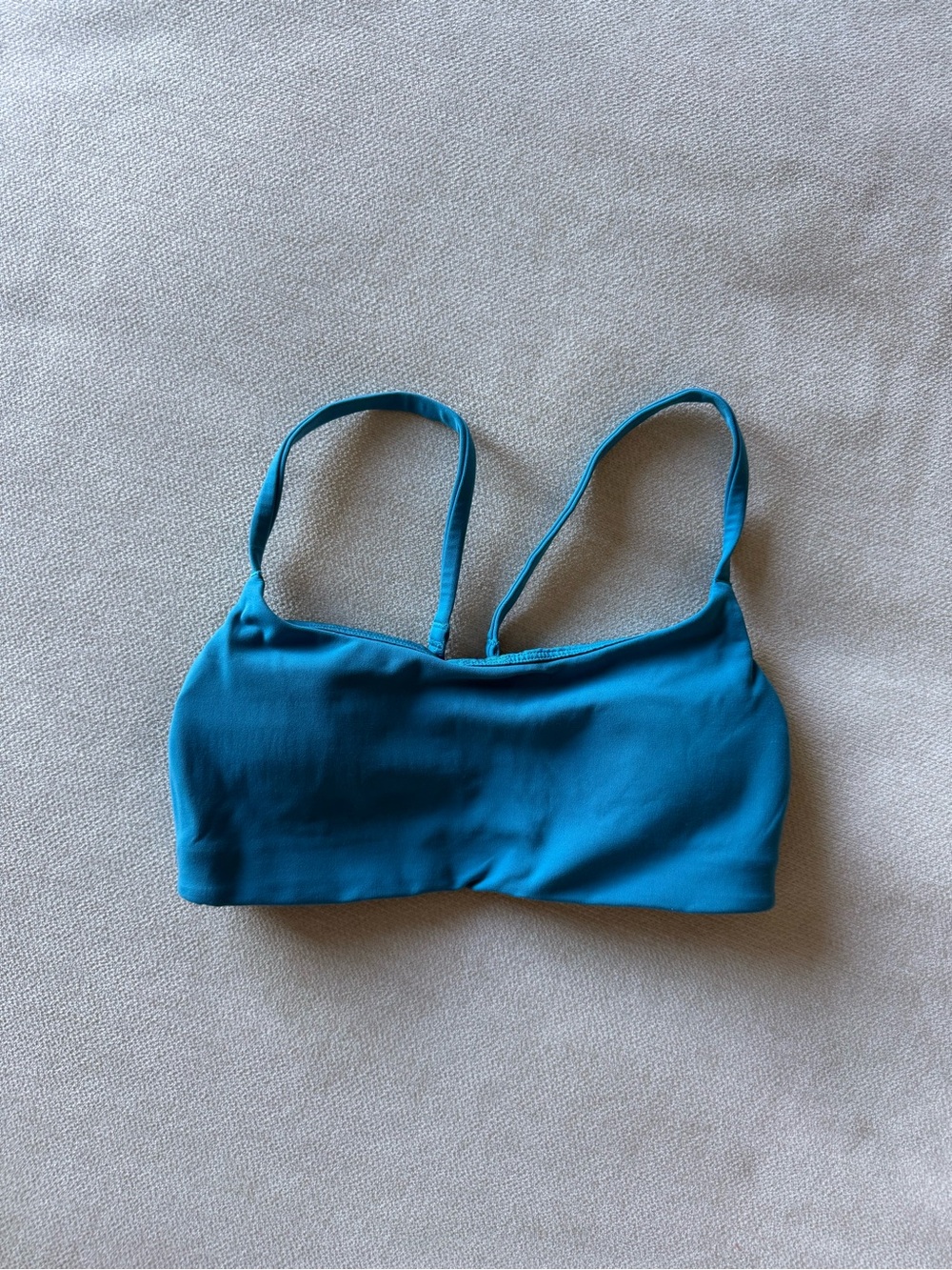 lululemon athletica Blue Strappy Sports Bra